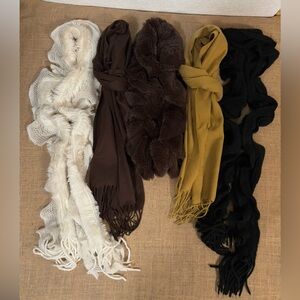 🆕❄️ NEW | Set of 5 Winter Scarves | Soft and Warm for boho or casual fashion